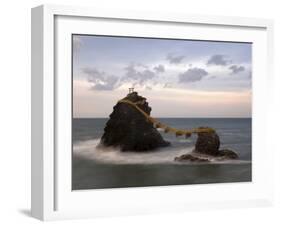 Meoto-Iwa (Wedded Rocks), Central Honshu, Japan-Gavin Hellier-Framed Photographic Print