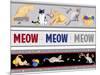 Meow, Meow, Meow Pattern-Andi Metz-Mounted Art Print