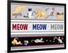 Meow, Meow, Meow Pattern-Andi Metz-Framed Art Print