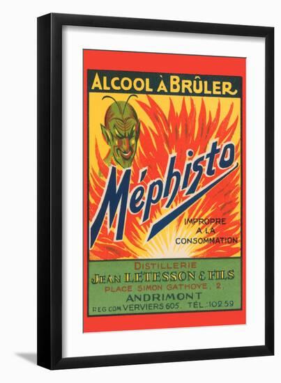 Mephisto - Alcool a Bruler-null-Framed Art Print