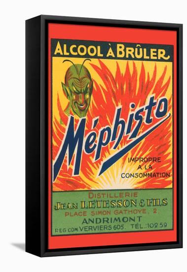 Mephisto - Alcool a Bruler-null-Framed Stretched Canvas