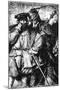 Mephistopheles and Faust, 1923-Edmund Joseph Sullivan-Mounted Giclee Print