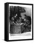 Mephistopheles-Eugene Delacroix-Framed Stretched Canvas