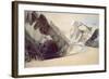 Mer De Glace, Chamonix, 1849-John Ruskin-Framed Giclee Print