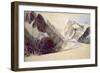 Mer De Glace, Chamonix, 1849-John Ruskin-Framed Giclee Print