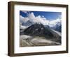 Mer De Glace Glacier, Mont Blanc Range, Chamonix, French Alps, France, Europe-Christian Kober-Framed Photographic Print