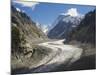 Mer De Glace Glacier, Mont Blanc Range, Chamonix, French Alps, France, Europe-Christian Kober-Mounted Photographic Print