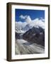 Mer De Glace Glacier, Mont Blanc Range, Chamonix, French Alps, France, Europe-Christian Kober-Framed Photographic Print