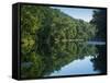 Meramec River, Bennett Spring State Park, Missouri, USA-Charles Gurche-Framed Stretched Canvas