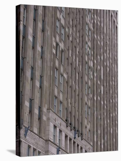 Mercantile Mart Building, the Second Largest Building in the United States, Chicago, Illinois, USA-Amanda Hall-Stretched Canvas