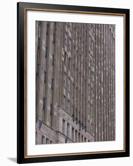 Mercantile Mart Building, the Second Largest Building in the United States, Chicago, Illinois, USA-Amanda Hall-Framed Photographic Print