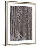 Mercantile Mart Building, the Second Largest Building in the United States, Chicago, Illinois, USA-Amanda Hall-Framed Photographic Print