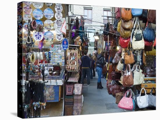 Mercato Del Porcellino (Logge Del Mercato Nuovo), Florence, Tuscany, Italy, Europe-null-Stretched Canvas