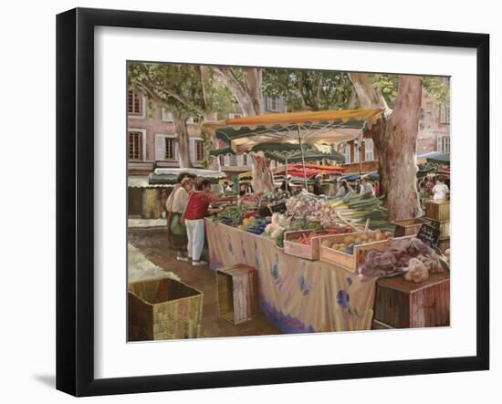 Mercato Provenzale-Guido Borelli-Framed Giclee Print