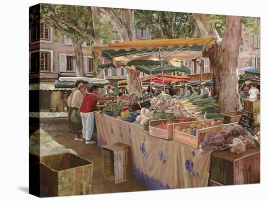 Mercato Provenzale-Guido Borelli-Stretched Canvas