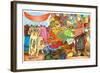 Mercato-Wendy Edelson-Framed Giclee Print