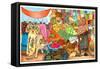 Mercato-Wendy Edelson-Framed Stretched Canvas