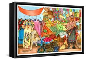 Mercato-Wendy Edelson-Framed Stretched Canvas