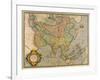 Mercator's Map of Asia-Science Source-Framed Giclee Print