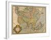 Mercator's Map of Asia-Science Source-Framed Giclee Print