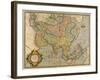 Mercator's Map of Asia-Science Source-Framed Giclee Print