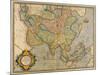 Mercator's Map of Asia-Science Source-Mounted Giclee Print