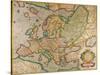 Mercator's Map of Europe-Science Source-Stretched Canvas