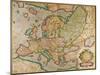 Mercator's Map of Europe-Science Source-Mounted Giclee Print