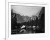 Merced River and Cathedral Rocks-null-Framed Photographic Print