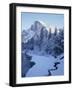 Merced River and Half Dome in Winter-James Randklev-Framed Photographic Print