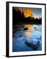 Merced River Beneath El Capitan in Yosemite National Park, California-Ian Shive-Framed Photographic Print