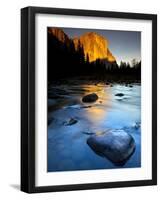 Merced River Beneath El Capitan in Yosemite National Park, California-Ian Shive-Framed Photographic Print
