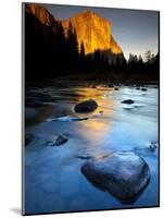 Merced River Beneath El Capitan in Yosemite National Park, California-Ian Shive-Mounted Photographic Print