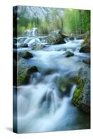 Merced River Flow in Spring, Yosemite California-Vincent James-Stretched Canvas
