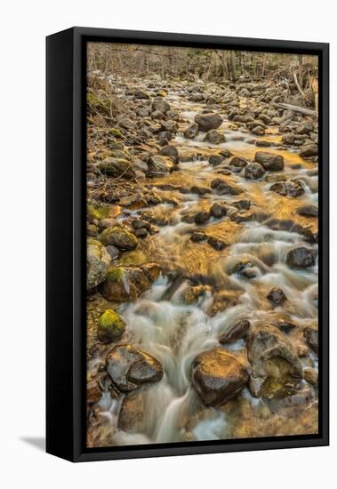 Merced River, Happy Isles, Yosemite, California-John Ford-Framed Stretched Canvas