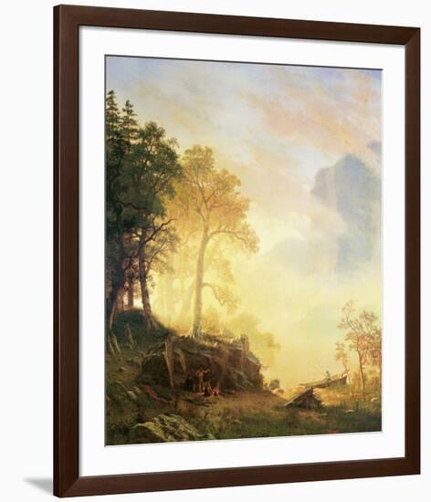 Merced River in Yosemite-Albert Bierstadt-Framed Art Print