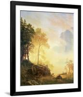 Merced River in Yosemite-Albert Bierstadt-Framed Art Print