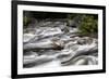 Merced River Swirls with white Foam. Yosemite National Park, California.-Tom Norring-Framed Photographic Print