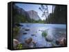 Merced River, Yosemite National Park, California, USA-Alan Copson-Framed Stretched Canvas