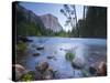 Merced River, Yosemite National Park, California, USA-Alan Copson-Stretched Canvas