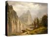 Merced River, Yosemite Valley, 1866-Albert Bierstadt-Stretched Canvas