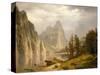 Merced River, Yosemite Valley, 1866-Albert Bierstadt-Stretched Canvas