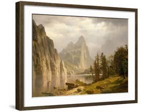 Merced River, Yosemite Valley, 1866-Albert Bierstadt-Framed Giclee Print