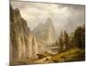 Merced River, Yosemite Valley, 1866-Albert Bierstadt-Mounted Giclee Print