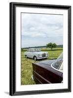 Mercedes 220 Sb, Type W 111, Year of Manufacture 1963, 105 Hp, and Mercedes 200-Bernd Wittelsbach-Framed Photographic Print