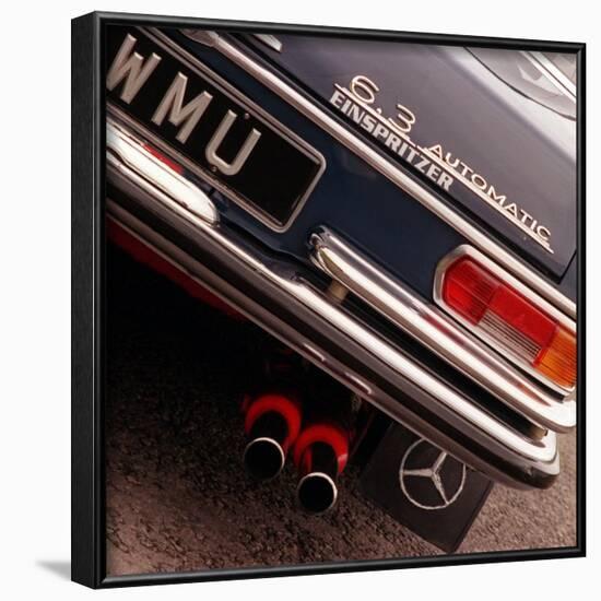 Mercedes 300 SEL Car Which Belongs to Mario Capaldi, May 1999-null-Framed Photographic Print