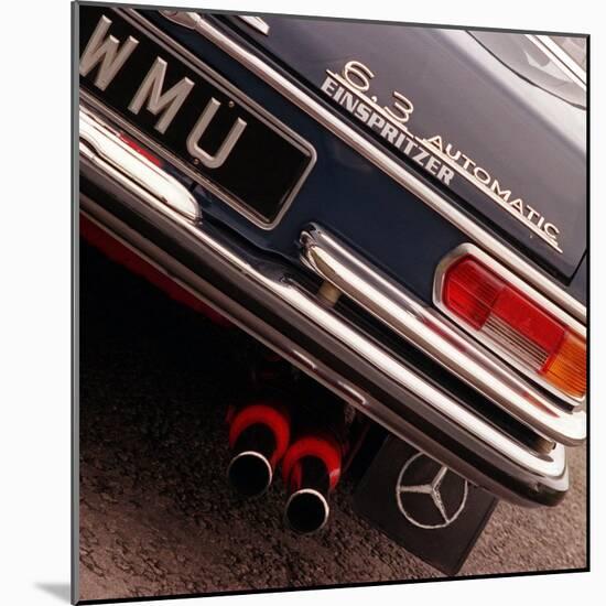 Mercedes 300 SEL Car Which Belongs to Mario Capaldi, May 1999-null-Mounted Photographic Print