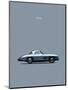 Mercedes 300SL 1960-Mark Rogan-Mounted Art Print