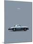 Mercedes 300SL 1960-Mark Rogan-Mounted Art Print