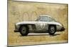 Mercedes 300SL-Sidney Paul & Co.-Mounted Giclee Print
